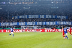 03-03-2020: Voetbal: FC Schalke 04 - Bayern Munchen: GelsenkirchenBundesliga L-R: Fans of Schalke 04
